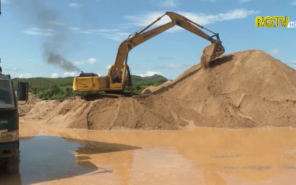 Lục Ngạn tăng cường kiểm tra hoạt động khai thác tài nguyên, khoáng sản