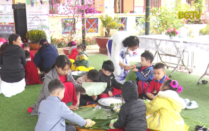 Lưu giữ nét văn hóa dân gian trong trường học 