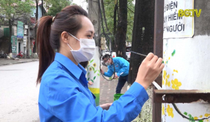 Mô hình cột điện hoa cải thiện mỹ quan đô thị