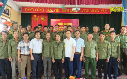 Mô hình điểm tổ tuần tra nhân dân tham gia đảm bảo ANTT và quản lý bảo vệ rừng