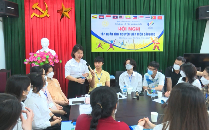 Nâng cao kiến thức, kĩ năng tình nguyện viên SEA Games 31