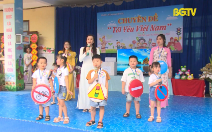 Nâng cao nhận thức an toàn giao thông cho trẻ mầm non