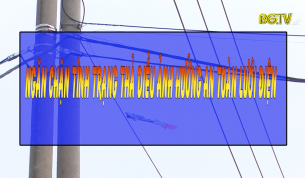 Ngăn chặn tình trạng thả diều ảnh hưởng an toàn lưới điện