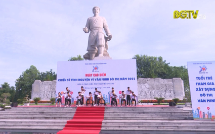 Ngày cao điểm "Chiến sỹ tình nguyện vì văn minh đô thị" năm 2022