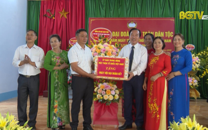 Ngày hội “đại đoàn kết toàn dân tộc” thôn Trại Cọ, xã Tam Hiệp, Yên Thế