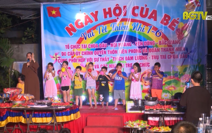 Ngày Quốc tế thiếu nhi tại ngôi chùa nhân ái