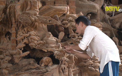 Nghề mộc Đông Thượng tinh hoa từ đôi bàn tay