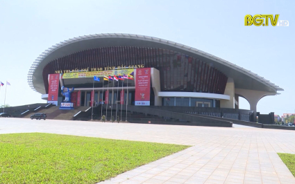 Nhà thi đấu tỉnh Bắc Giang sẵn sàng phục vụ Sea Games 31