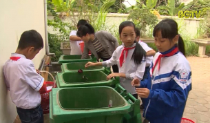 Nhân rộng mô hình trường học xanh, sạch đẹp không rác