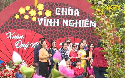 Nhiều nét mới tại Lễ hội chùa Vĩnh Nghiêm