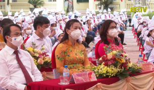 PBT Thường trực Tỉnh uỷ dự khai giảng năm học mới 2021 - 2022