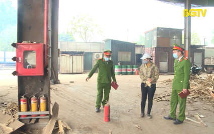 PCCC tại cơ sở chế biến gỗ