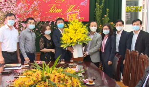 PCT Thường trực UBND tỉnh Mai Sơn chúc Tết và kiểm tra công tác phòng chống dịch Covid- 19