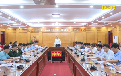 Tập trung tháo gỡ khó khăn, hỗ trợ Tân Yên đạt huyện chuẩn nông thôn mới nâng cao