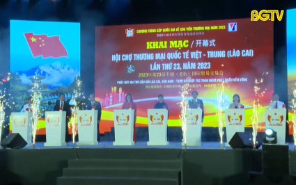 PCT UBND tỉnh tham dự khai mạc Hội chợ thương mại quốc tế Việt – Trung