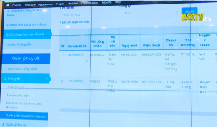 Phần mềm quản lý và truy vết Covid-19 cho doanh nghiệp tỉnh Bắc Giang