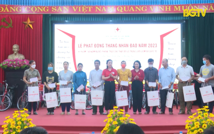 Phát động chiến dịch "Những giọt máu hồng hè" và tháng nhân đạo 2023