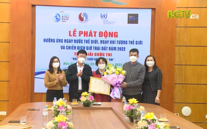 Phát động hưởng ứng ngày nước, khí tượng thế giới và chiến dịch giờ trái đất