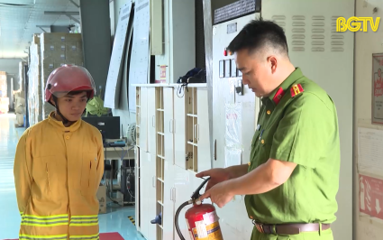 Phát huy hiệu quả của lực lượng chữa cháy tại chỗ 