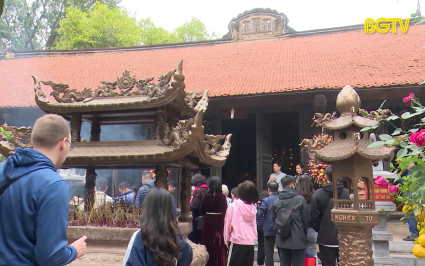 Phát triển du lịch gắn với bảo tồn di sản chùa Vĩnh Nghiêm