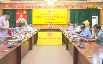 Phiên họp thường kỳ tháng 10 của Thường trực HĐND tỉnh