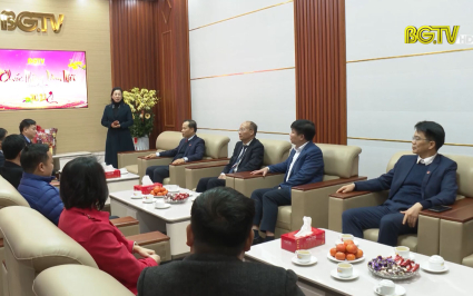 Phó bí thư Thường trực Tỉnh ủy chúc tết cơ quan báo chí