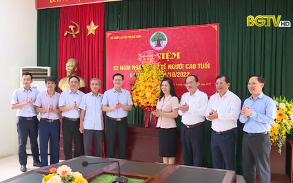 Phó Bí thư Thường trực Tỉnh uỷ thăm, chúc mừng Hội Người cao tuổi tỉnh