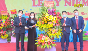 Phó Bí thư Trường trực Tỉnh uỷ dự lễ kỷ niệm ngày Nhà giáo Việt Nam