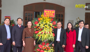 Phó Bí thư TT Tỉnh ủy chúc mừng Giáng Sinh một số giáo xứ trong tỉnh