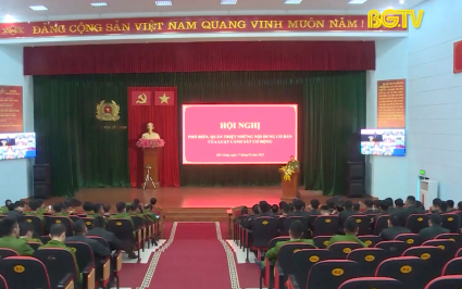Phổ biến, quán triệt những nội dung cơ bản của Luật Cảnh sát cơ động 