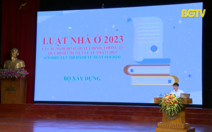 Phổ biến quy định một số luật mới về nhà ở, kinh doanh bất động sản