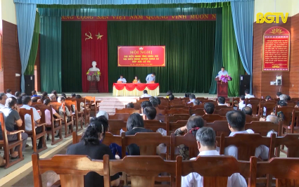 Phó Chủ tịch TT HĐND tỉnh tiếp xúc cử tri huyện Tân Yên