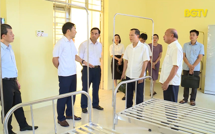 Phó chủ tịch TT UBND tỉnh Mai Sơn kiểm tra thực tế tại cơ sở cai nghiện ma tuý tỉnh 