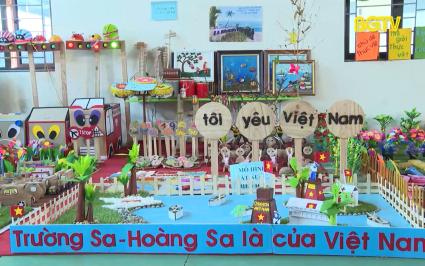 Phong trào tự làm đồ dùng, đồ chơi trong các trường học 