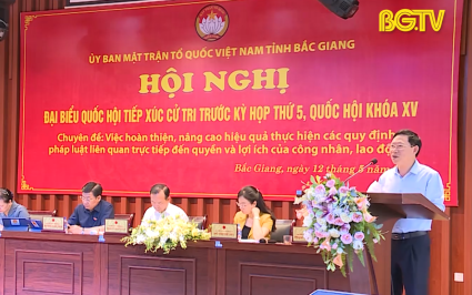 Quan tâm giải quyết ý kiến, kiến nghị của công nhân, lao động Khu công nghiệp