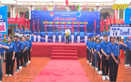 Ra quân Chiến dịch Thanh niên tình nguyện hè 2023
