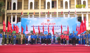 Ra quân chiến dịch thanh niên tình nguyện hè năm 2020