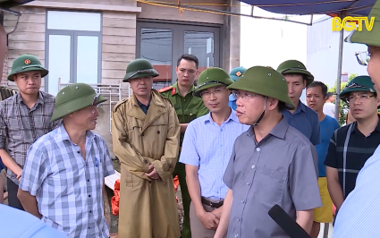 Sẵn sàng phương án ứng trực, đảm bảo an toàn tuyến đê 