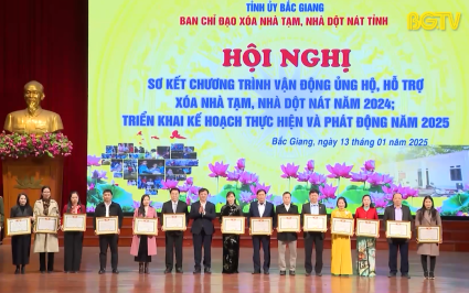 Bắc Giang phát động ủng hộ xoá nhà tạm, nhà dột nát 