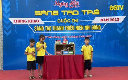 Sôi nổi ngày hội sáng tạo trẻ