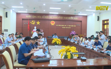 Sơn Động đảm bảo các điều kiện trong công tác PCTT&TKCN