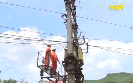 Sơn Động đẩy mạnh giải pháp tiết kiệm điện