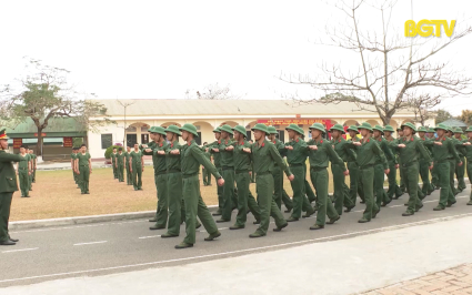 Tân binh những ngày đầu trong quân ngũ