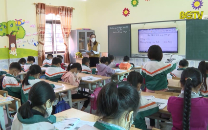 Tân Yên 100% trường học đạt chuẩn quốc gia cấp độ 1