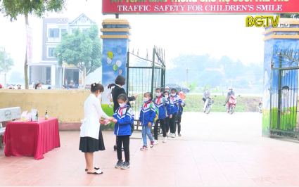 Tân Yên: Chủ động phòng chống dịch trong trường học