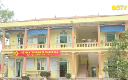 Tân Yên: Hiệu quả hoạt động tại bộ phận 1 cửa sau sắp xếp, tinh gọn bộ máy 