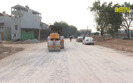 Tân Yên phát triển giao thông, tạo đà thu hút đầu tư