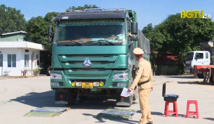 Tăng cường kiểm soát tải trọng dịp cuối năm