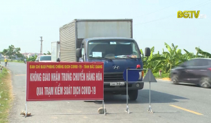 Tạo thuận lợi cho phương tiện vận tải qua chốt kiểm soát dịch