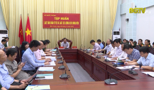 Tập huấn luật dân quân tự vệ và luật lực lượng dự bị động viên